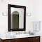 Designers Fountain Moderne 14.25in 1-Light Chrome Contemporary Indoor Wall Sconce with Frosted Glass Shade 6040-CH - alternate 3